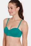 Zivame Padded Wired 3/4Th Coverage Multiway Bra - Deep Lake — thumbnail 4
